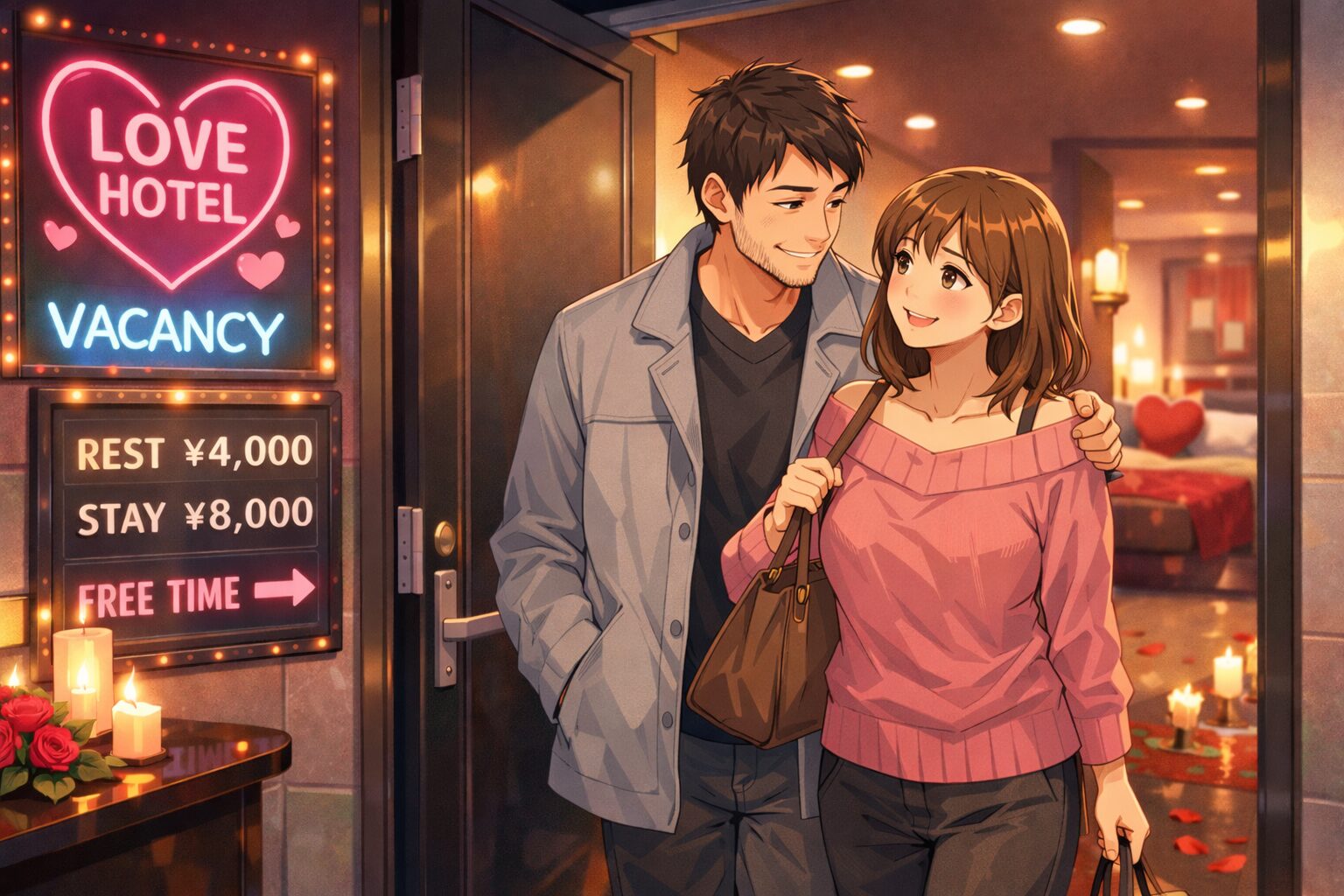 Q.20年振りに妻とラブホテルに行きました。どういう事を旦那、彼氏からされるとうれしいですか?