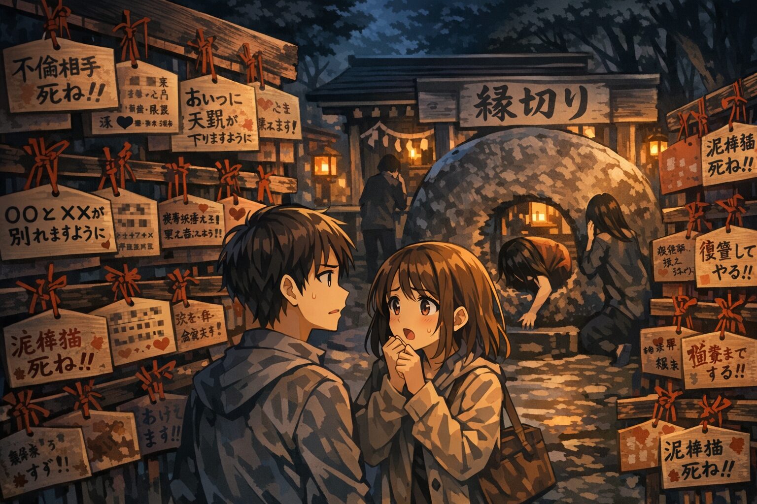 【閲覧数の多い投稿】Q.縁切り神社で人の不幸を神に祈ってバチがあたらないのでしょうか