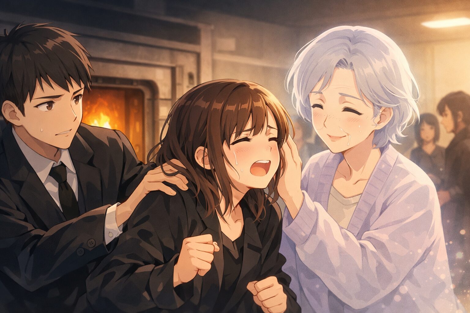 Q.火葬場に着いて突然取り乱した私。「焼かないで～、おばあちゃん熱いからやめて～」